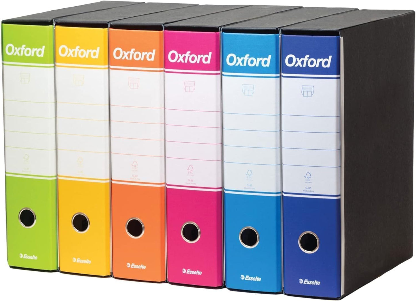 REGISTRATORE A LEVA OXFORD G83 - Con Custodia Nera