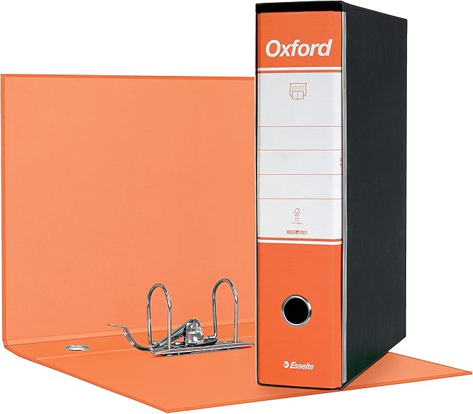 REGISTRATORE A LEVA OXFORD G85 - Con Custodia Nera