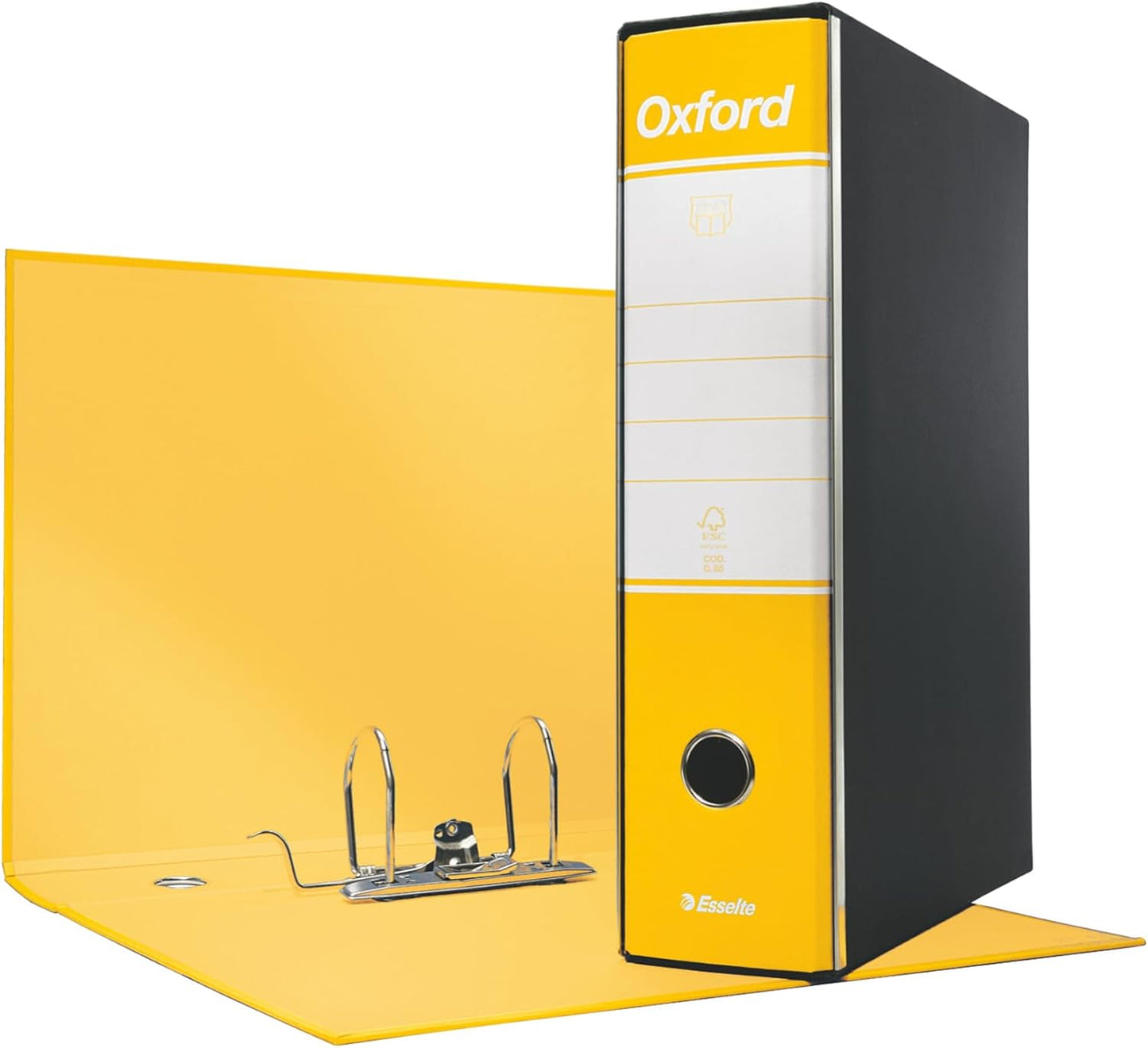 REGISTRATORE A LEVA OXFORD G85 - Con Custodia Nera