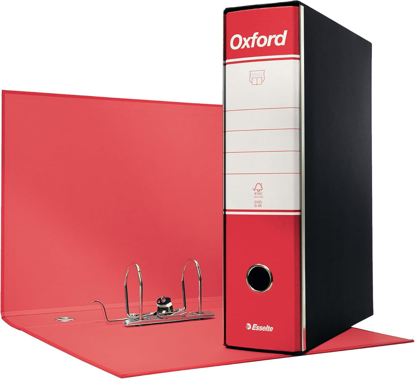 REGISTRATORE A LEVA OXFORD G85 - Con Custodia Nera