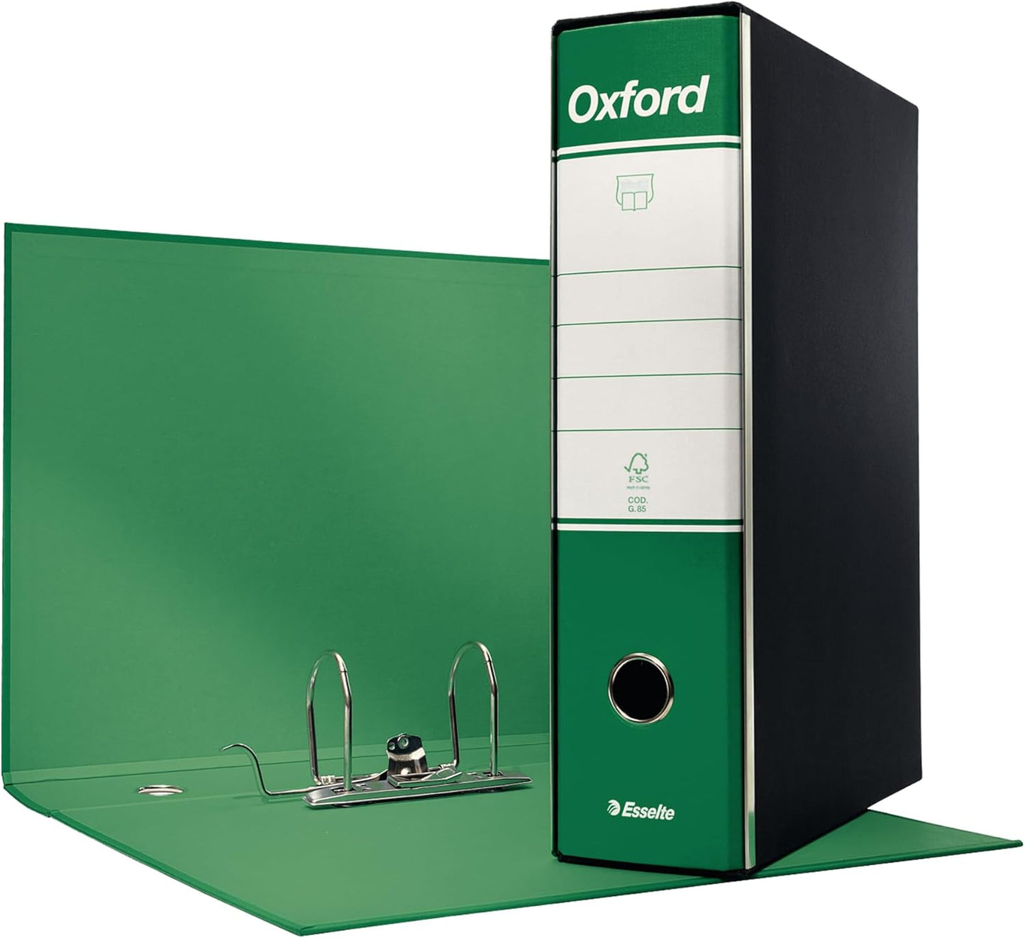 REGISTRATORE A LEVA OXFORD G85 - Con Custodia Nera