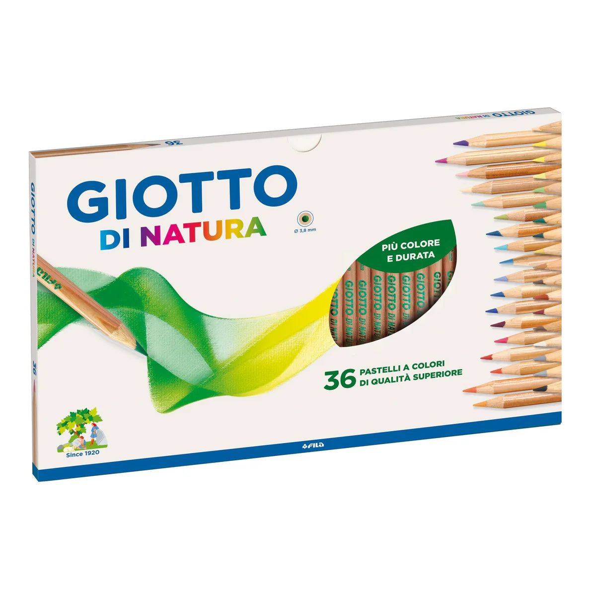PASTELLI GIOTTO DI NATURA - Confezione Da 36 Pz