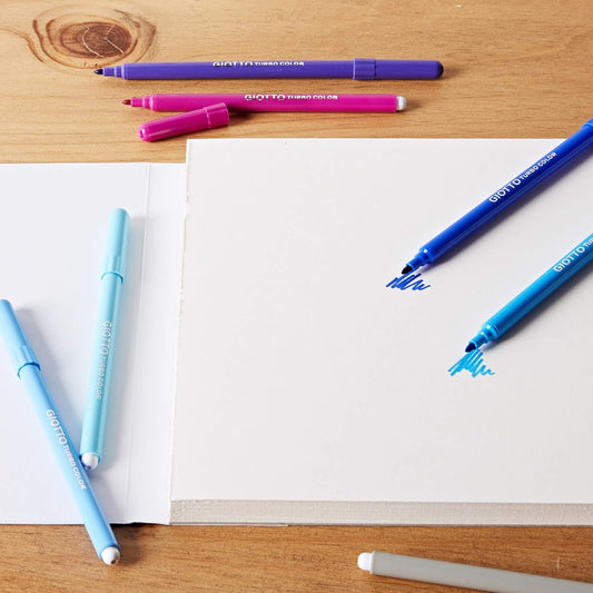 PENNARELLI GIOTTO TURBO COLOR - Confezione Da 12 Colori