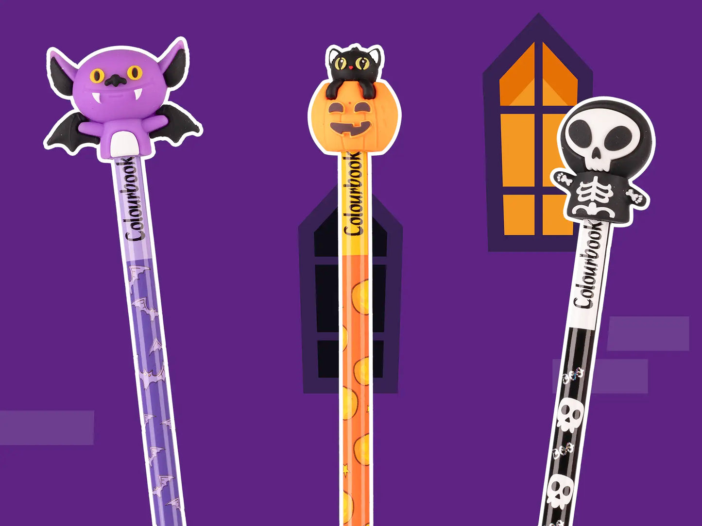 COLOURBOOK - Set 3 Matite Halloween