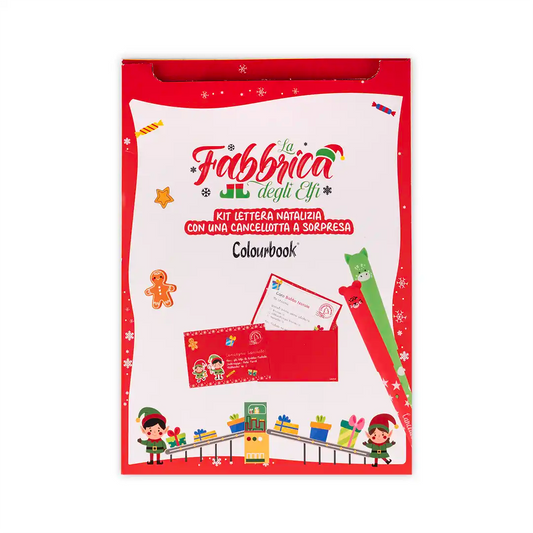 COLOURBOOK - Kit Lettera a Babbo Natale