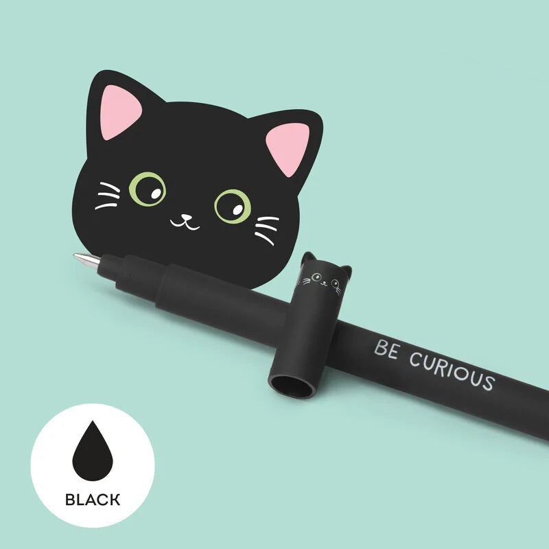 LEGAMI ERASABLE PEN KITTY - Penna Gel Cancellabile