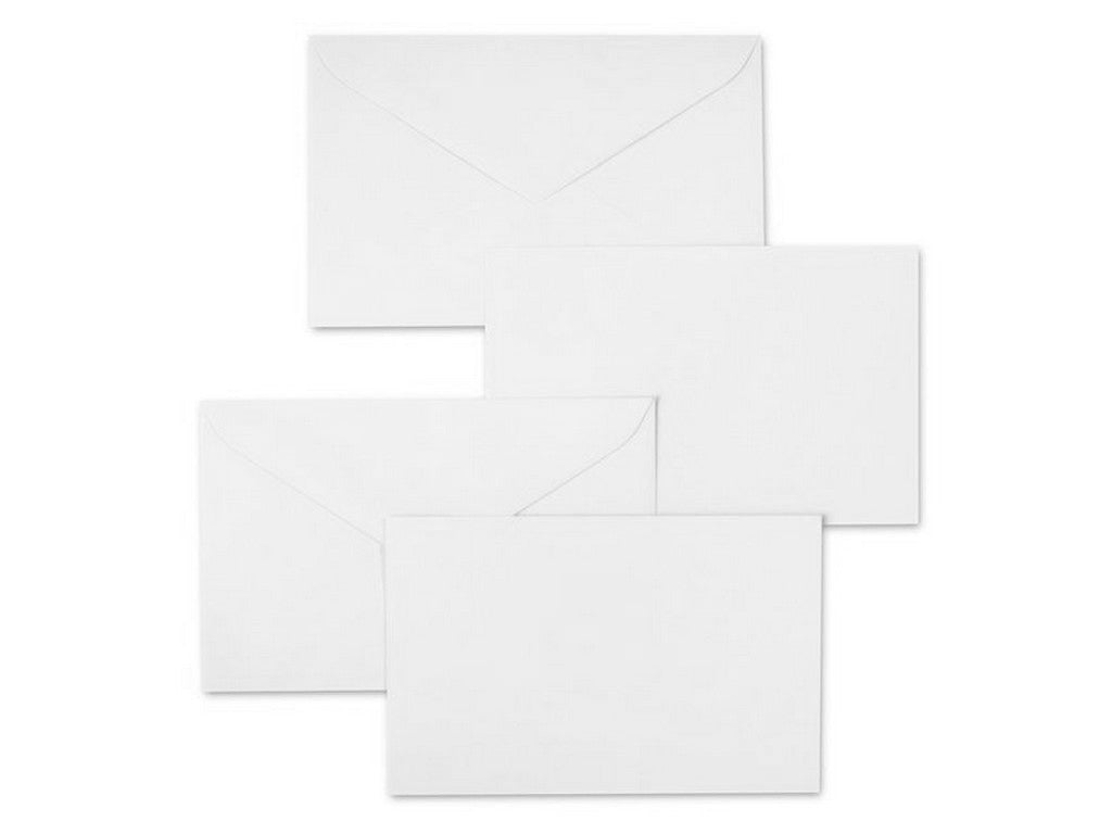 BIGLIETTO OPALINA F.TO 4 - Bianco Confezione Da 100/100