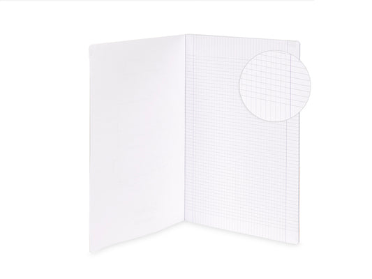 CONFEZIONE QUADERNI COLOURBOOK - 10 Quaderni Fantasia Fluo Quadrettini Con Margine