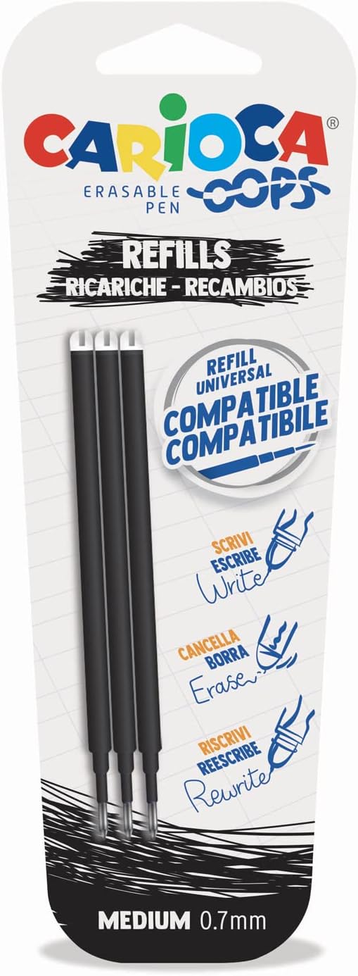 CARIOCA OOPS REFILL - Confezione Da 3 Pz