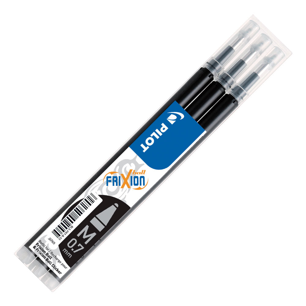 PILOT FRIXION REFILL 0.7 - Confezione Da 3 Pz