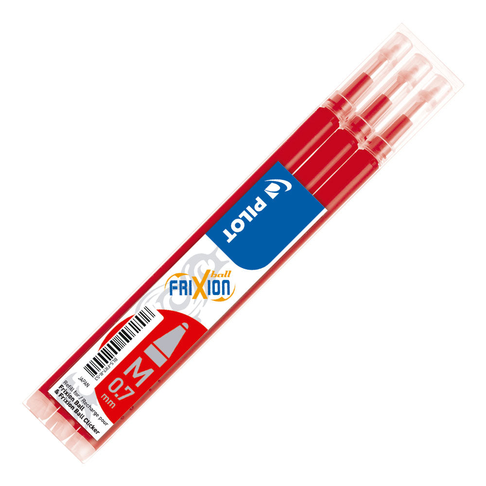PILOT FRIXION REFILL 0.7 - Confezione Da 3 Pz