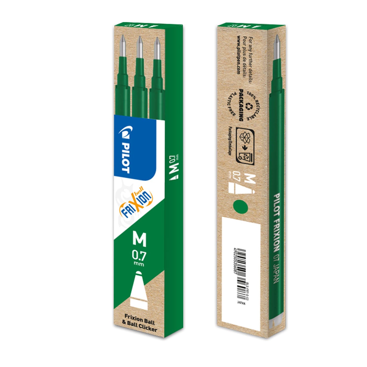 PILOT FRIXION REFILL 0.7 - Confezione Da 3 Pz