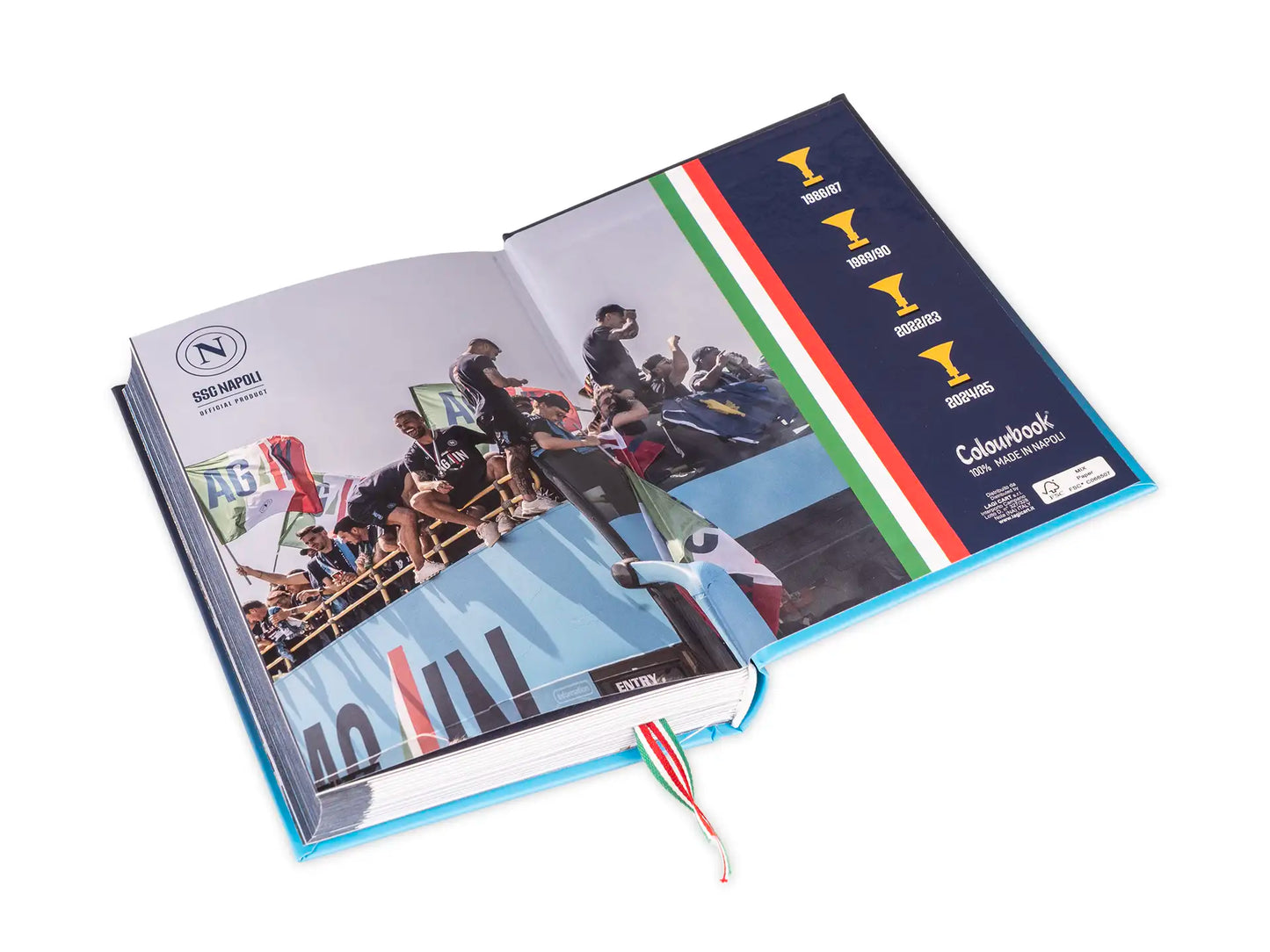 COLOURBOOK - Diario scuola 2025/26 SSC Napoli Again