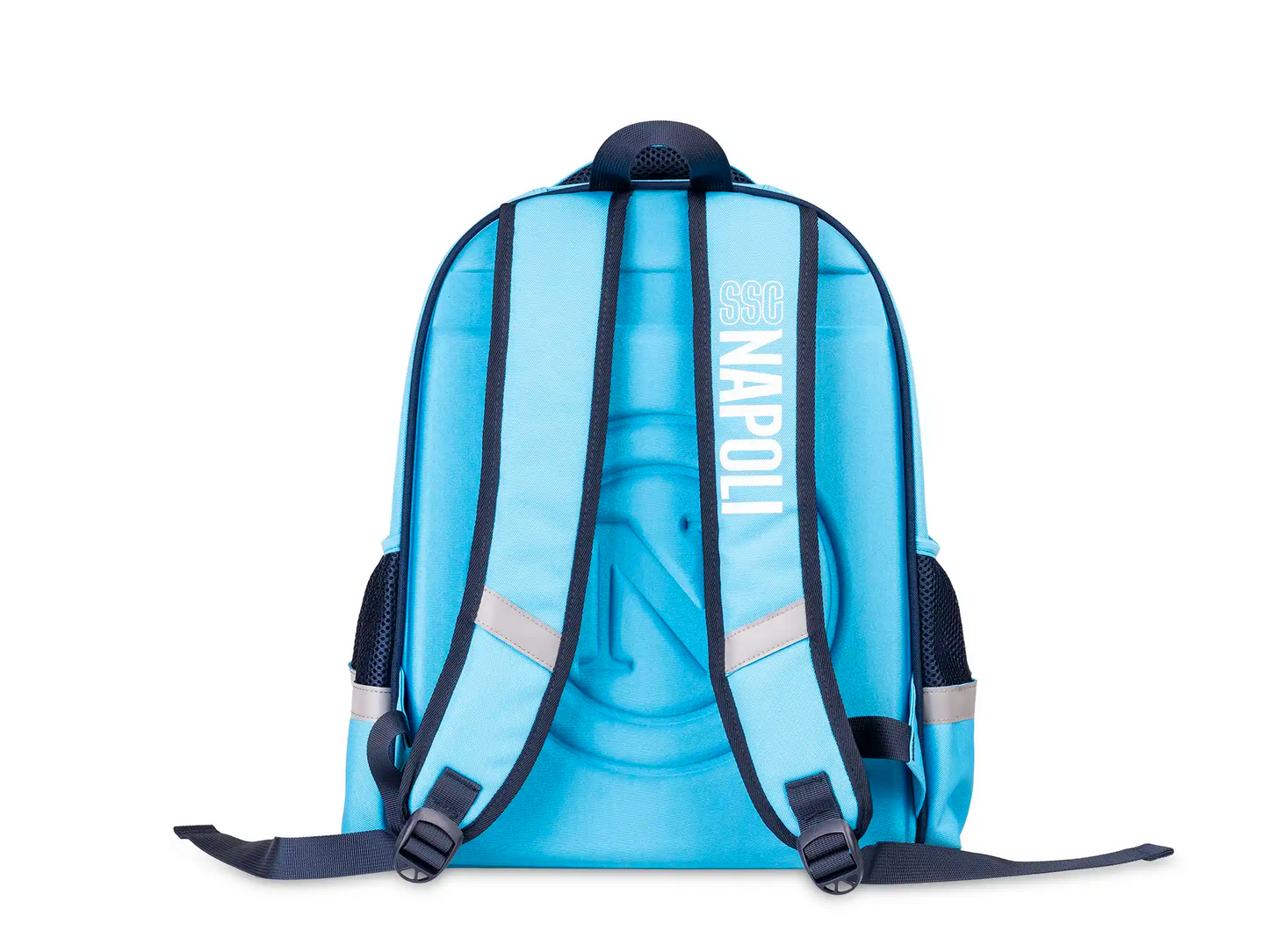 COLOURBOOK - Zaino Scuola SSC Napoli Azzurro Con Borraccia Omaggio