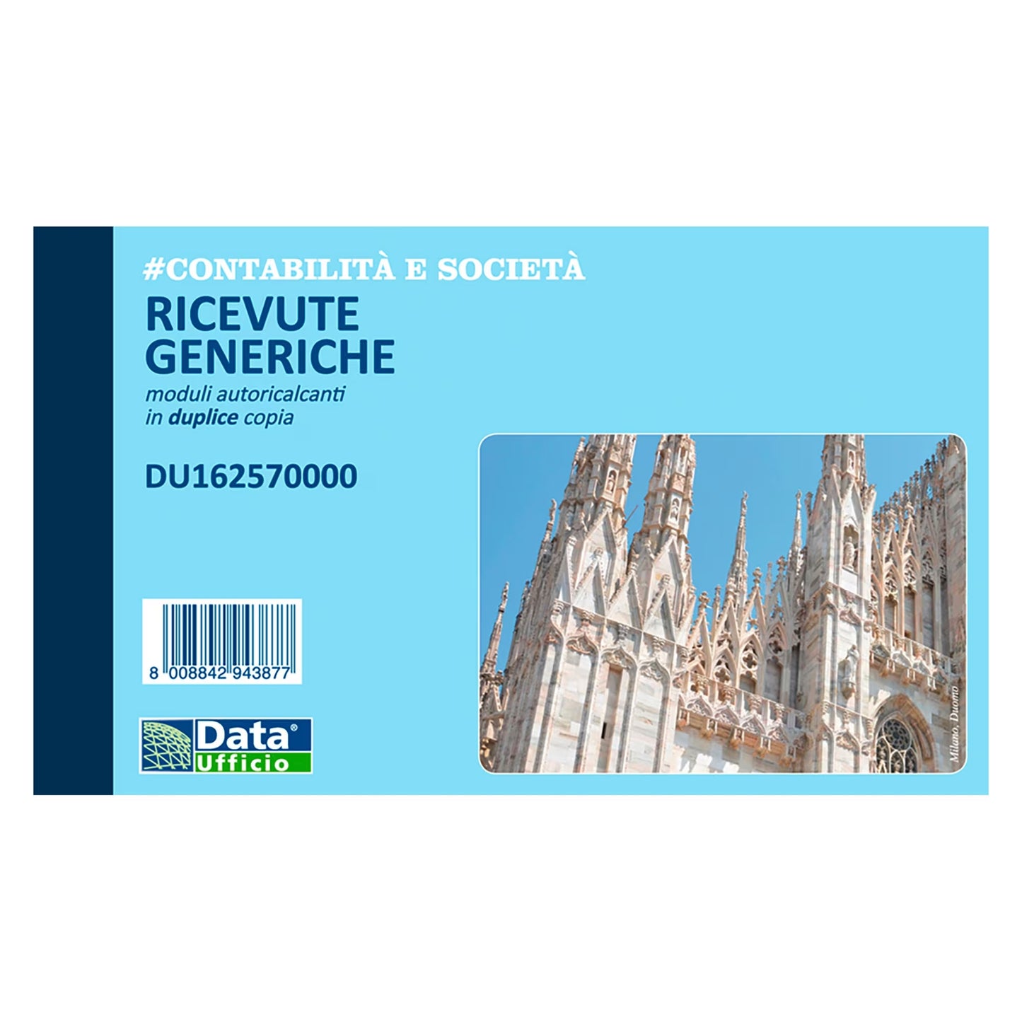 BLOCCO RICEVUTE GENERICHE - Duplice Copia Confezione Da 5