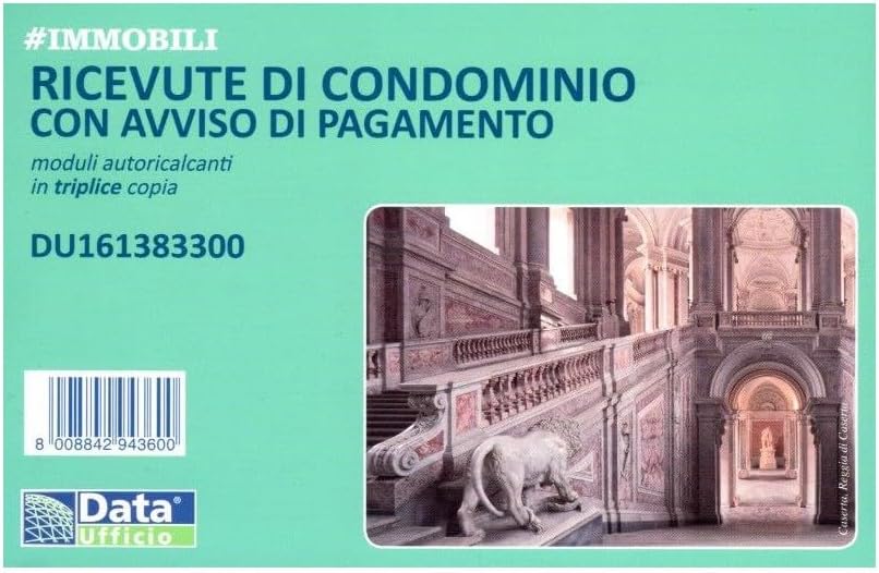 BLOCCO RICEVUTE CONDOMINIO 1613833 - Triplice Copia