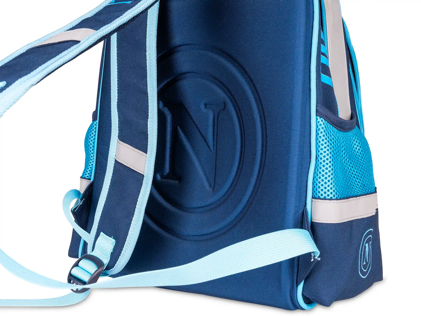 COLOURBOOK - Zaino Scuola SSC Napoli Blu Con Borraccia Omaggio