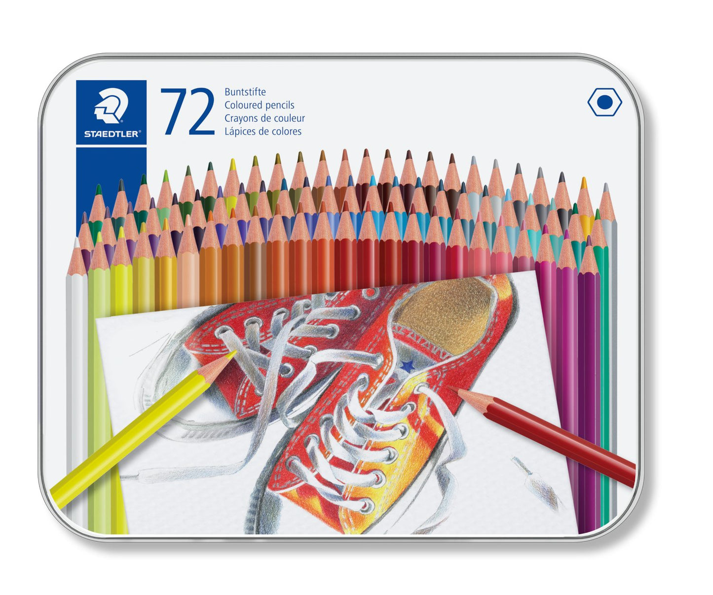 PASTELLI STAEDTLER 175 M72 - Confezione Da 72 Colori