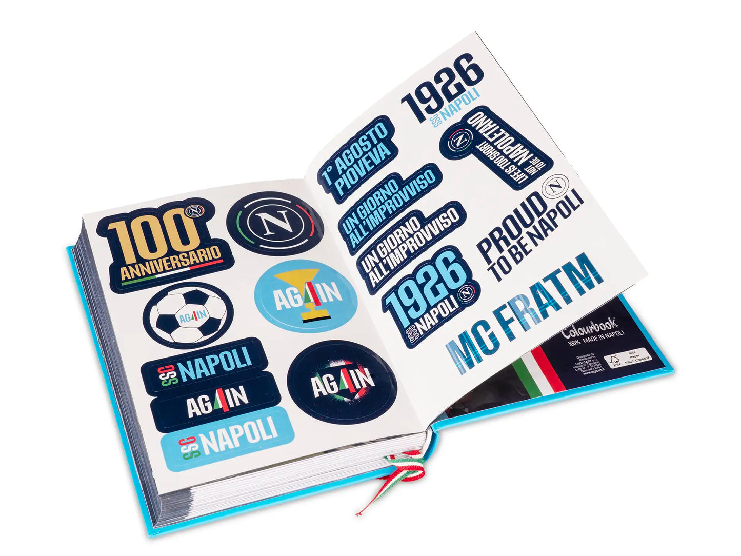 COLOURBOOK - Diario scuola 2025/26 SSC Napoli Again