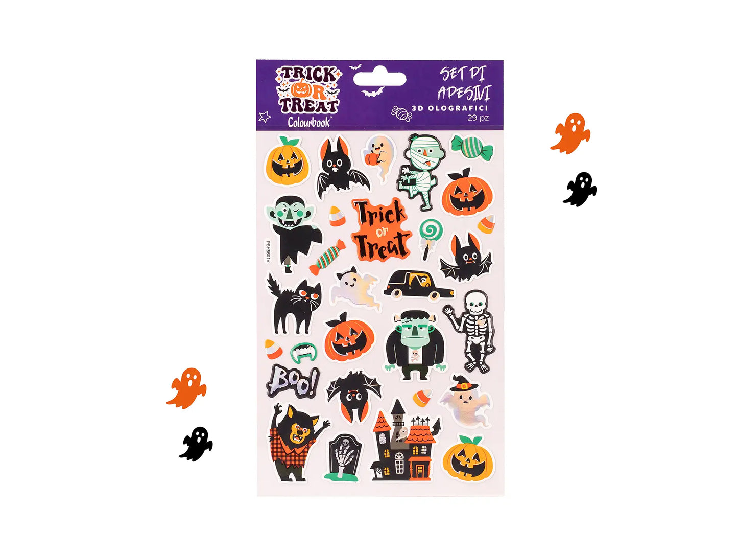 COLOURBOOK - Set Stickers Halloween