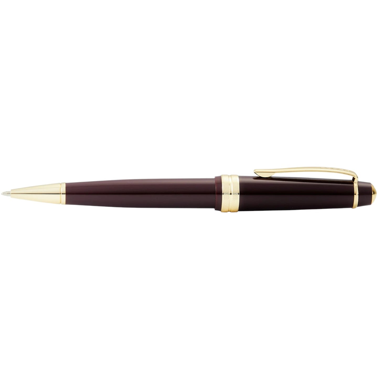 CROSS - Bailey Light™ Polished Burgundy Resin and Gold Tone Ballpoint Pen