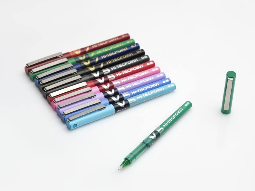 PENNA PILOT V5 HI-TECPOINT 0.5 - Confezione Da 3 Pz