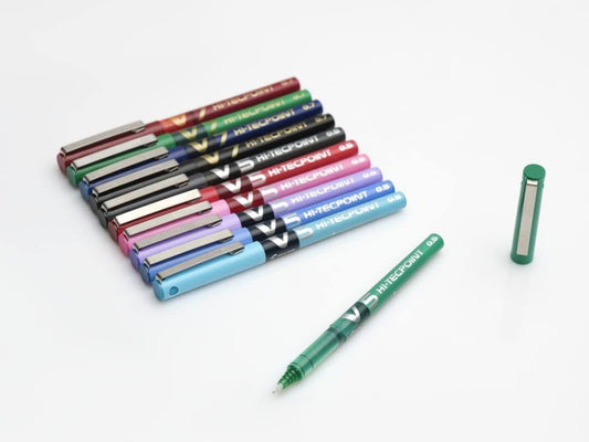 PENNA PILOT V5 HI-TECPOINT 0.5 - Confezione Da 3 Pz