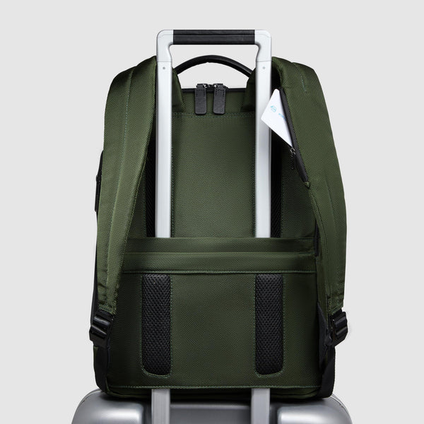 PIQUADRO - Zaino Porta Computer 15,6" In Tessuto Riciclato