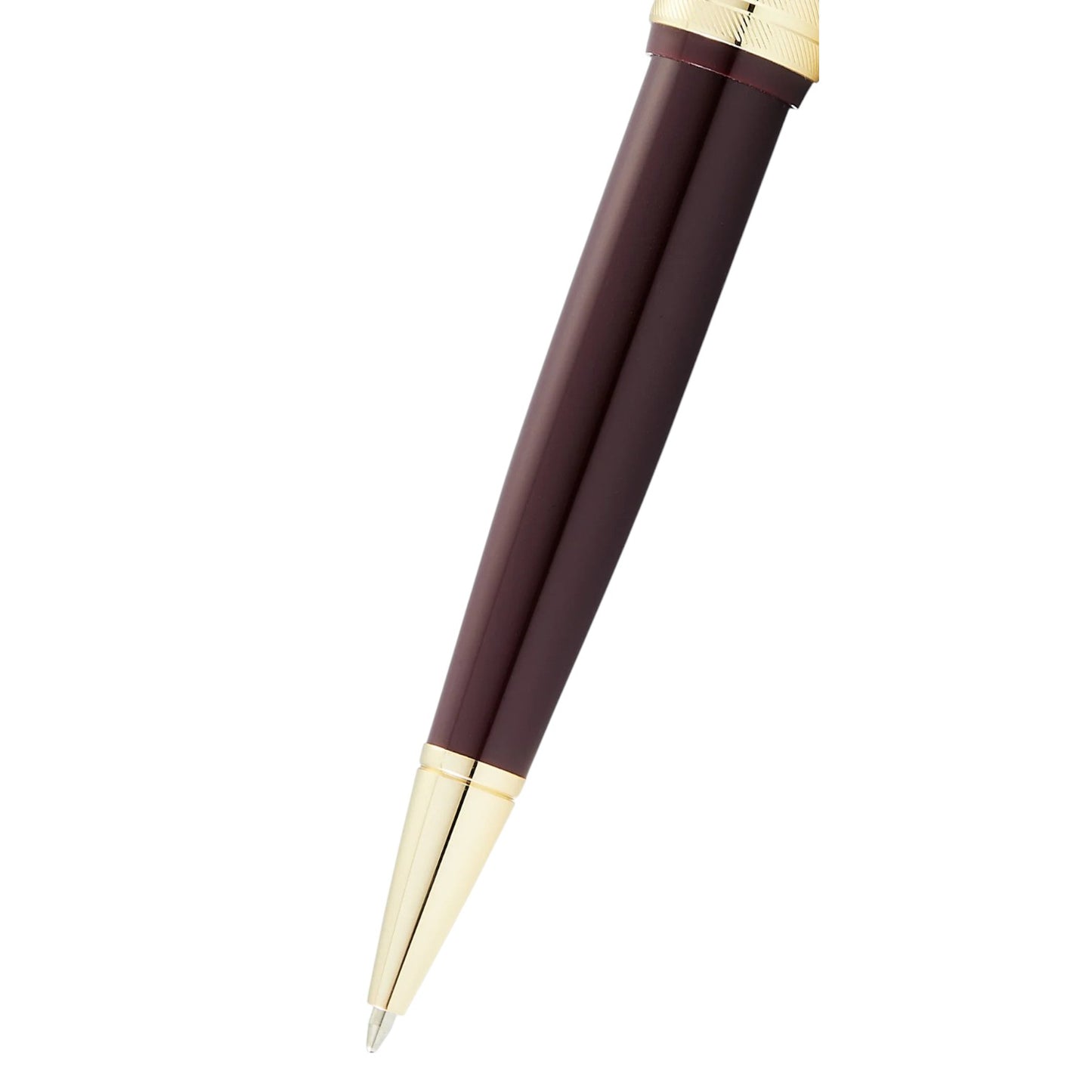 CROSS - Bailey Light™ Polished Burgundy Resin and Gold Tone Ballpoint Pen