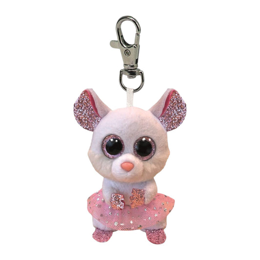 TY BEANIE BOOS CLIPS - Portachiavi peluche Nina