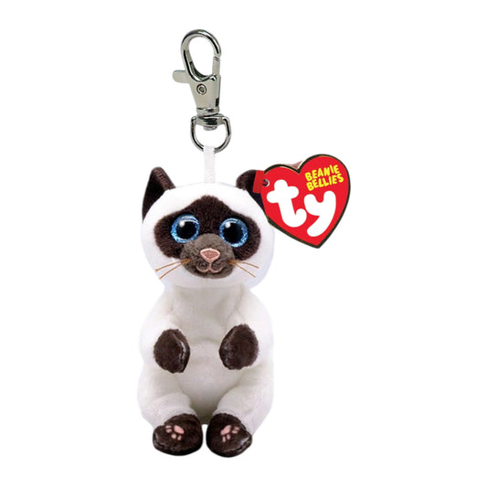 TY BEANIE BOOS CLIPS - Portachiavi peluche Miso