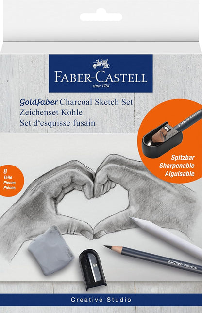 FABER-CASTELL - Goldfaber Charcoal Sketch Set