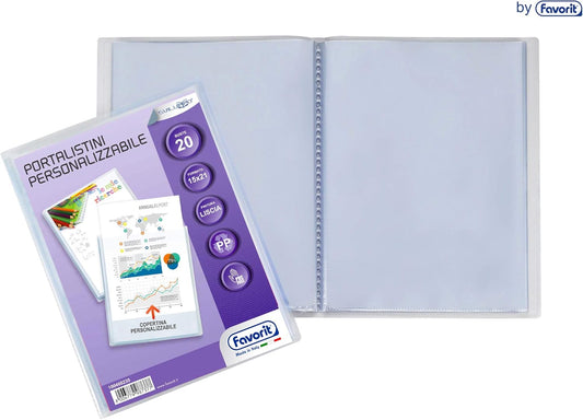 PORTALISTINO IN PPL PERSONALIZZABILE - 20 Buste