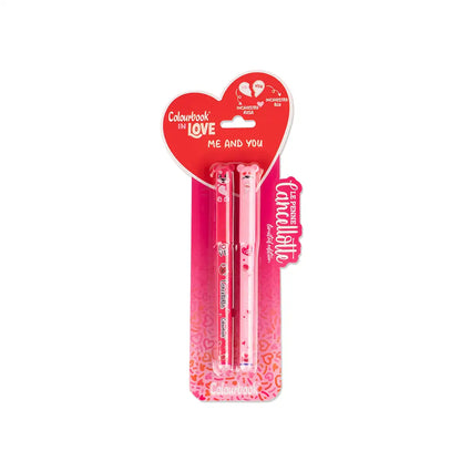 COLOURBOOK - Set 2 Penne Gel Edizione San Valentino
