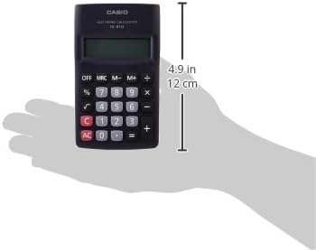 CALCOLATRICE CASIO - HL-815L Tascabile