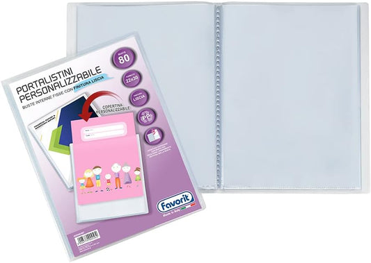 PORTALISTINO IN PPL PERSONALIZZABILE - 80 Buste