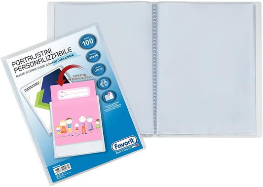 PORTALISTINO IN PPL PERSONALIZZABILE - 100 Buste