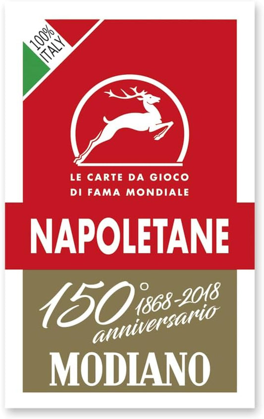 CARTE NAPOLETANE MODIANO - Rosse