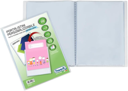PORTALISTINO IN PPL PERSONALIZZABILE - 50 Buste
