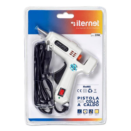 PISTOLA COLLA A CALDO 20w - Per Stick Di 7mm