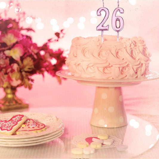 CANDELE COMPLEANNO - Oro Rosa