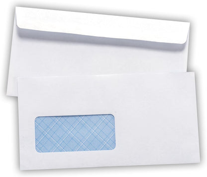 BUSTE DA LETTERA 11x23 CON FINESTRA - Confezione Da 500 Pz
