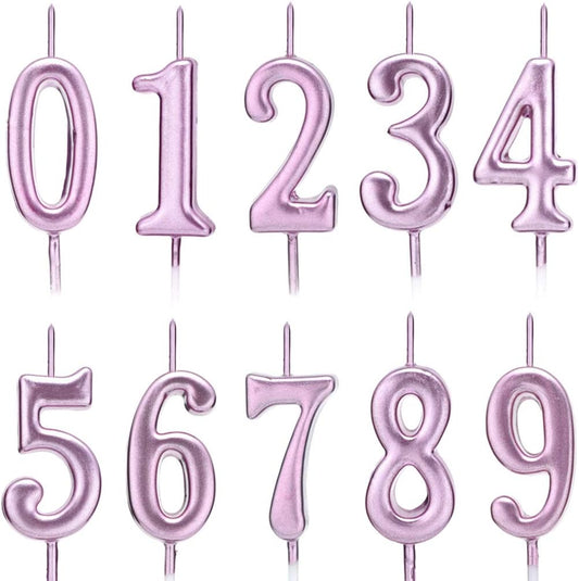 CANDELE COMPLEANNO - Oro Rosa