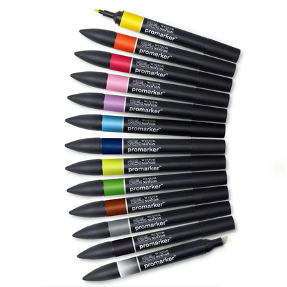 WINSOR & NEWTON PROMARKER - Set 1 12+1 Pz