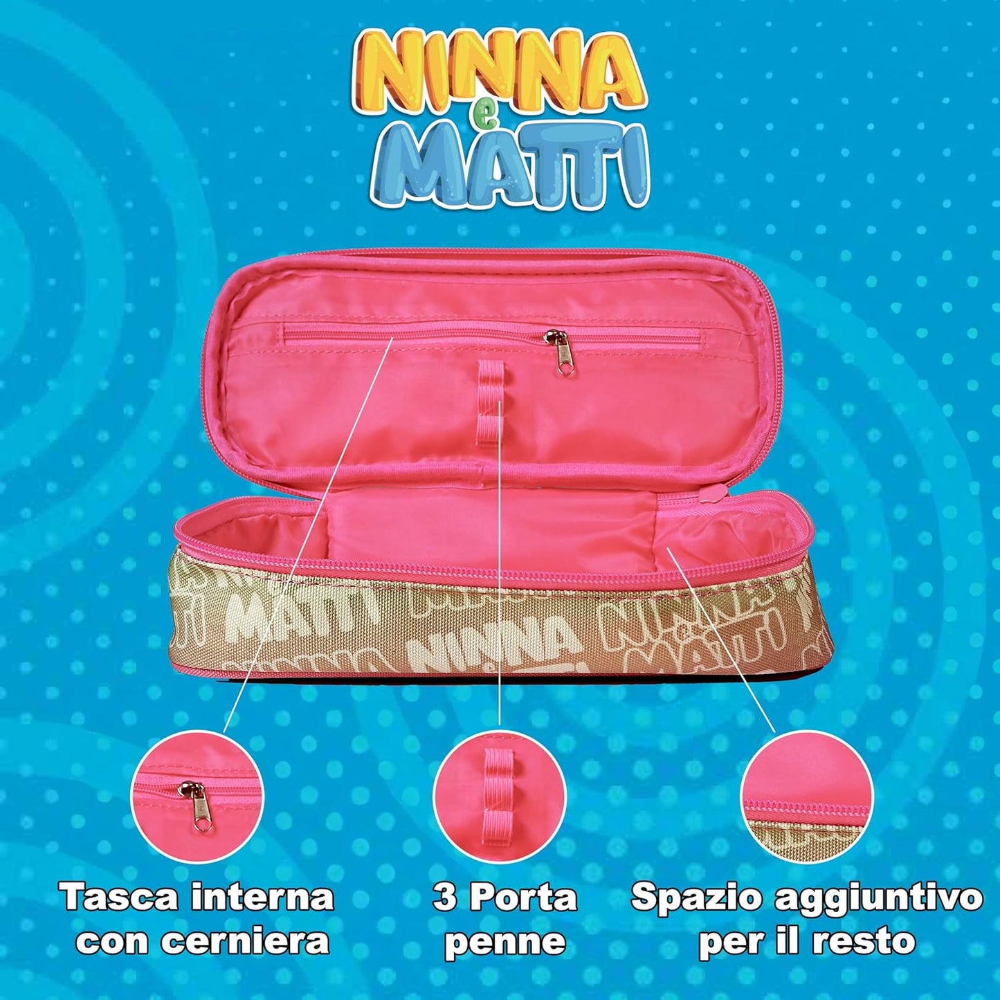 NINNA E MATTI - Portapenne