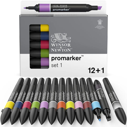 WINSOR & NEWTON PROMARKER - Set 1 12+1 Pz