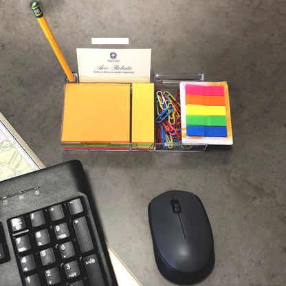MEMOTAK SET DA SCRIVANIA - Basetta Con Accessori