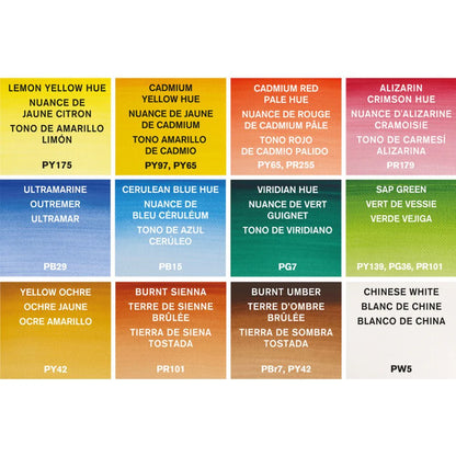 WINSOR & NEWTON COTMAN WATERCOLOURS -Set Tascabile Degli Sketchers 13pz