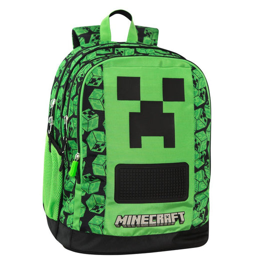 MINECRAFT - Zaino Scuola Pixel