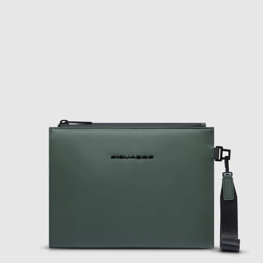 PIQUADRO - Pochette Resistente All'acqua Verde